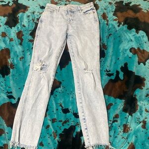old navy, vintage slim high rise jeans